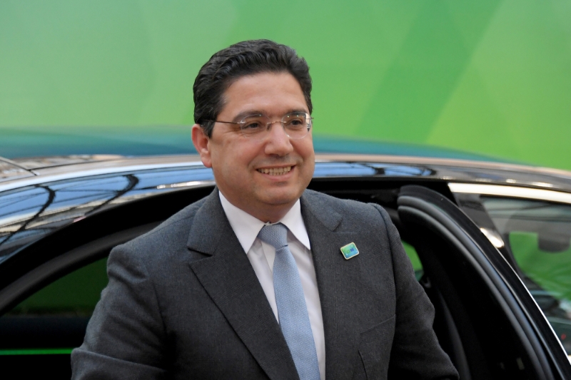 Moroccan Foreign Minister Nasser Bourita.