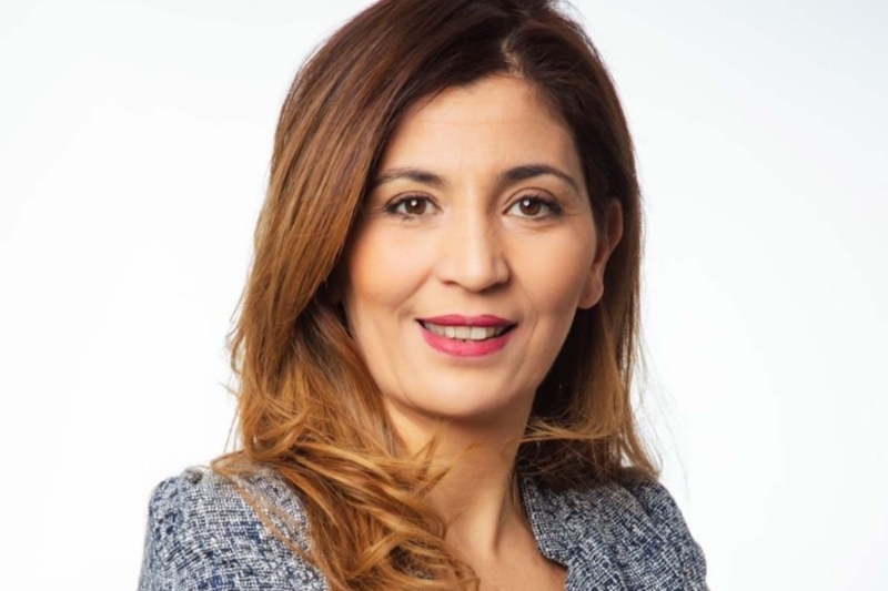 The French-Moroccan elected representative Khadija Gamraoui.