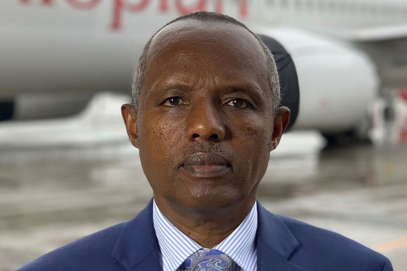 The new CEO of Ethiopian Airlines Mesfin Tasew Bekele.