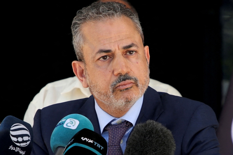 Farhat Bengdara, newly appointed as chairman of the Libyan state National Oil Corp (NOC).