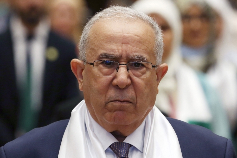 Algerian Foreign Minister Ramtane Lamamra.