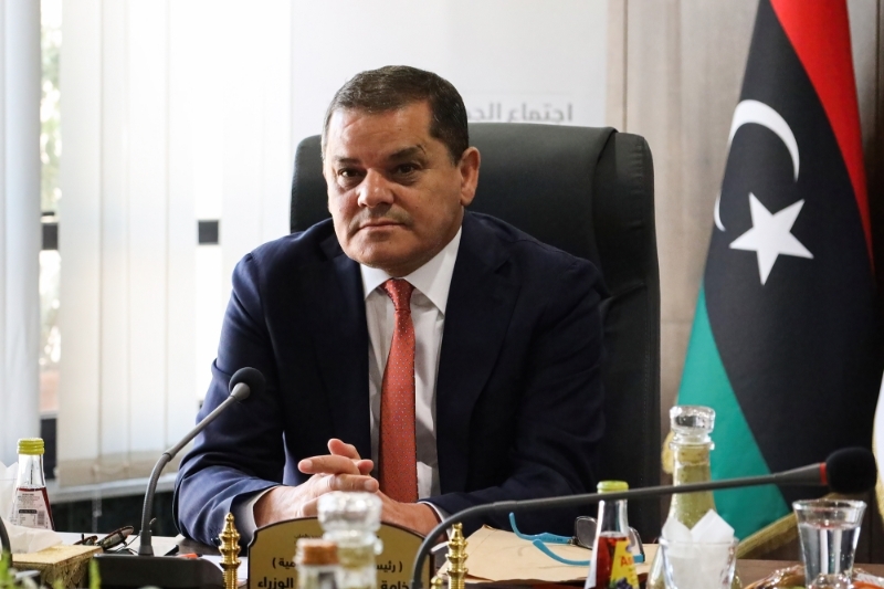 Libyan Prime Minister, Abdelhamid Dabaiba, on the 12th of July 2022.