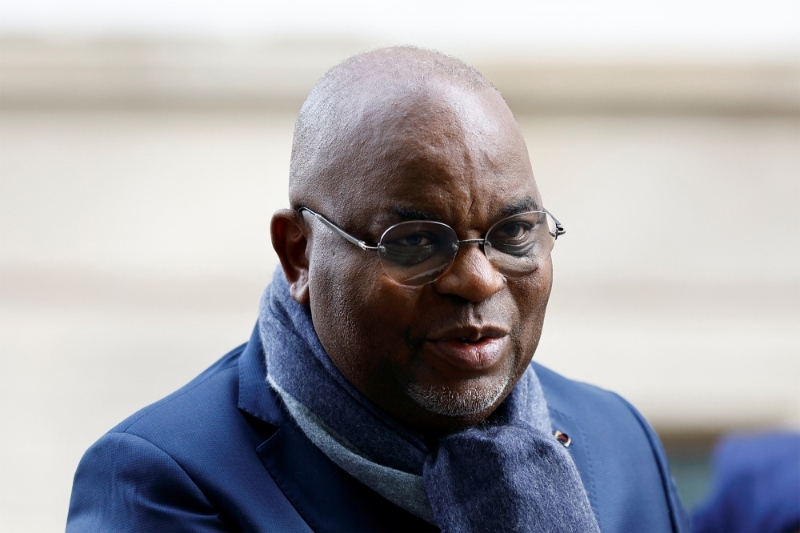 Congo's Minister of Hydrocarbons Bruno Jean-Richard Itoua in Vienna, Austria, on 5 October 2022.