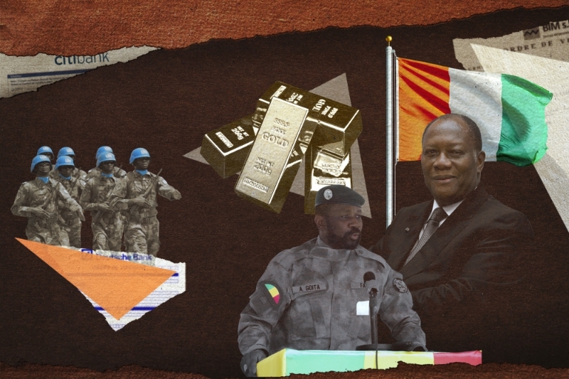 A mining contract worth more than $1bn may be at the heart of rising tensions between Bamako and Abidjan.