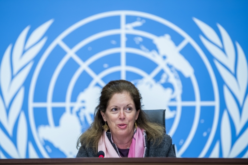 Stephanie Williams, UN Special Advisor on Libya, on 5 February 2021 in Geneva.