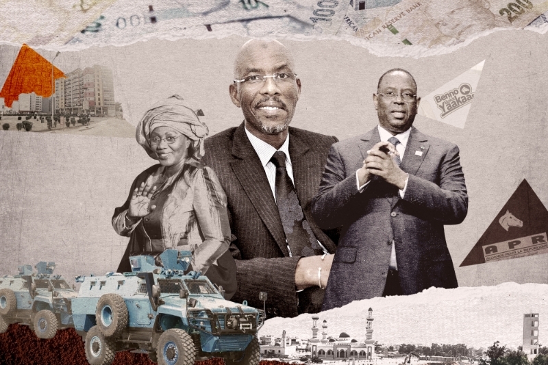 In just a few years, businessman Thierno Ndom Ba, a close friend of President Macky Sall, has established himself as one of Dakar's most sought after military equipment brokers.
