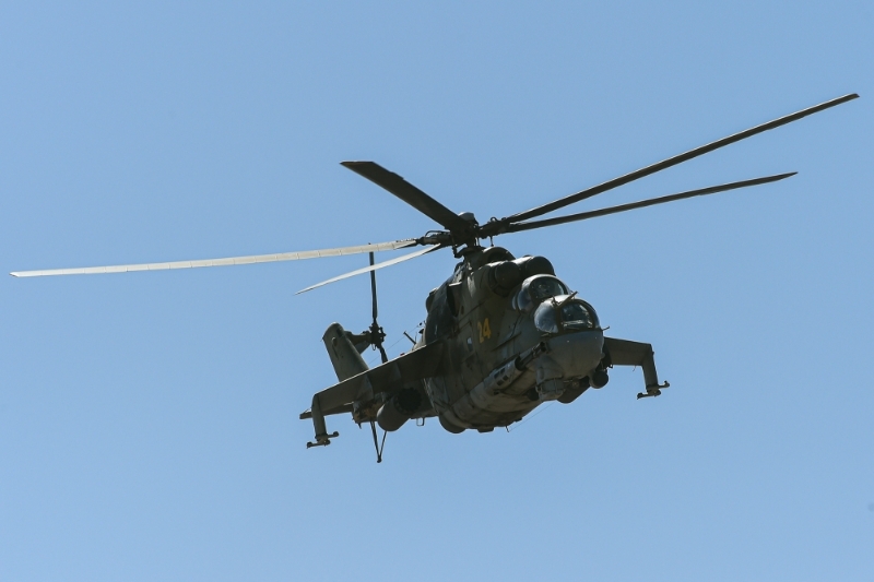 Among the aircraft envisaged by the Guinean army are Soviet-made Mi-24 attack helicopters.