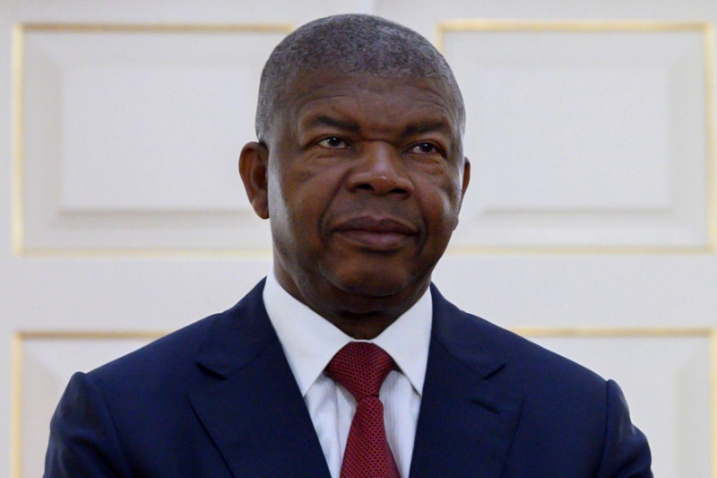Angolan president João Lourenço.