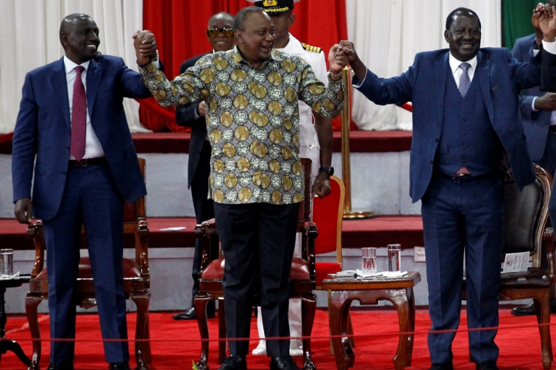 KENYA : Kenyatta and Odinga gang up to see off Ruto