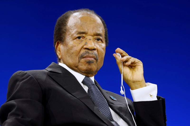 Cameroon President Paul Biya.