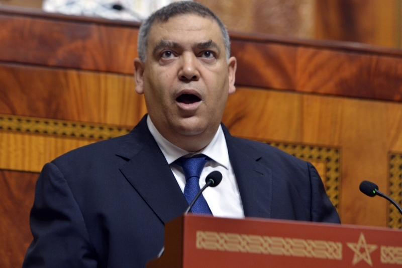 Minister of Interior Abdelouafi Laftit.
