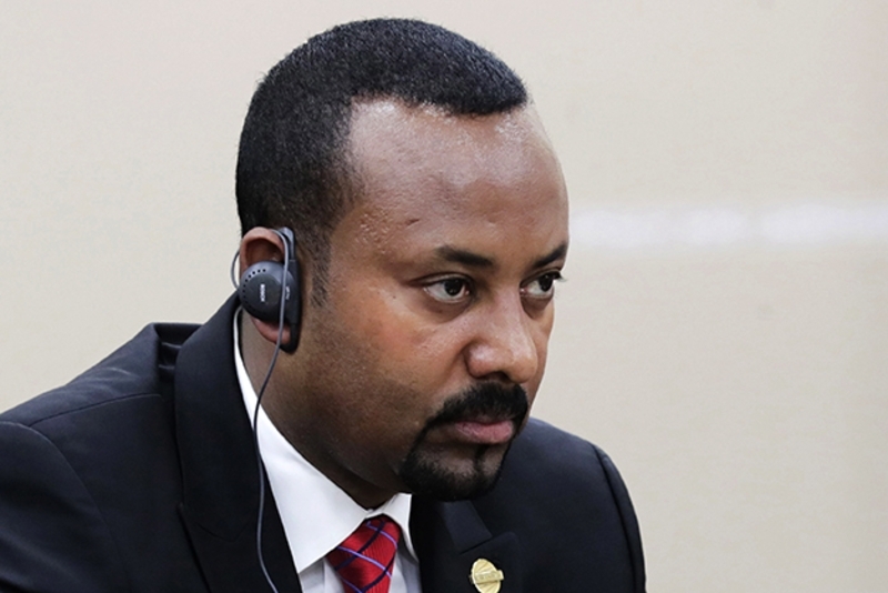 Ethiopian prime minister Abiy Ahmed Ali.