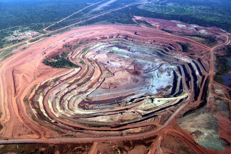 Catoca diamond mine.