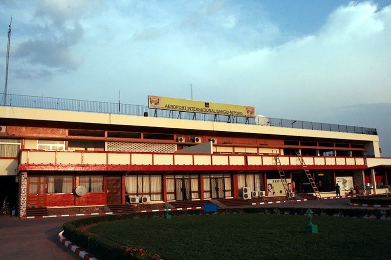 Bangui International Airport.
