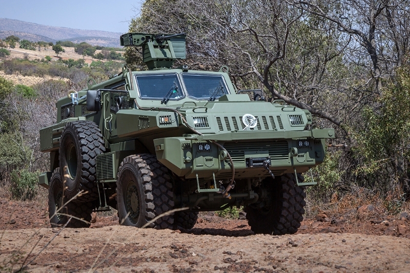 A Marauder armored vehicle.
