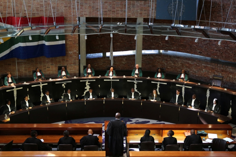 The South African Constitutional Court in session, 22 June 2017.
