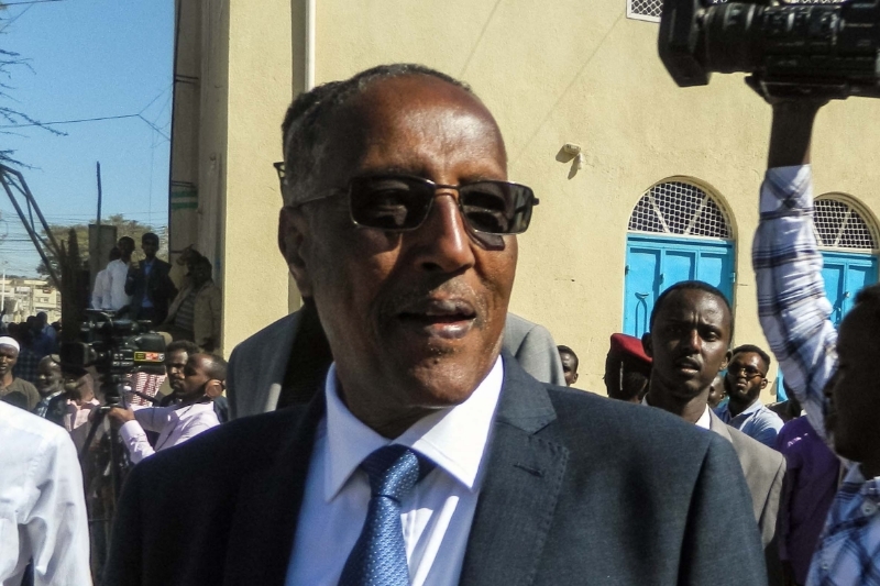 Somaliland President Muse bihi Abdi.