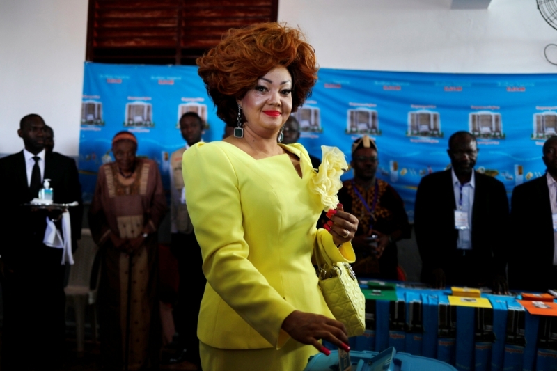 First lady Chantal Biya may have her say in her husband's successor.
