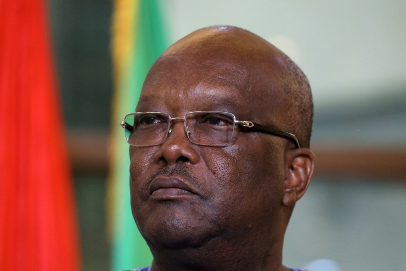 Burkina Faso president Roch Marc Christian Kabore's term will end next year.