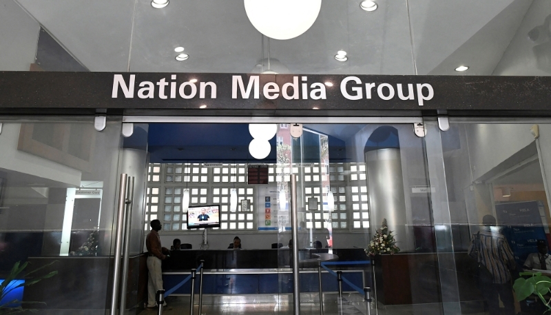 Kenya's Nation Media Group HQ, Nairobi, 19 January 2018.
