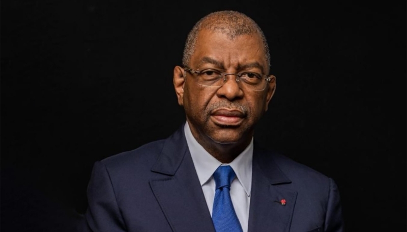 Gabon's Deputy Prime Minister, Alexandre Barro Chambrier.