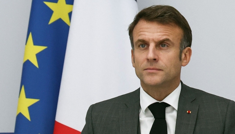 French president Emmanuel Macron.