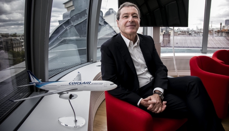 Corsair airline CEO Pascal de Izaguirre.