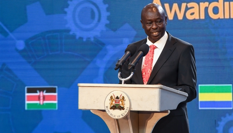 Kenyan deputy president Rigathi Gachagua.