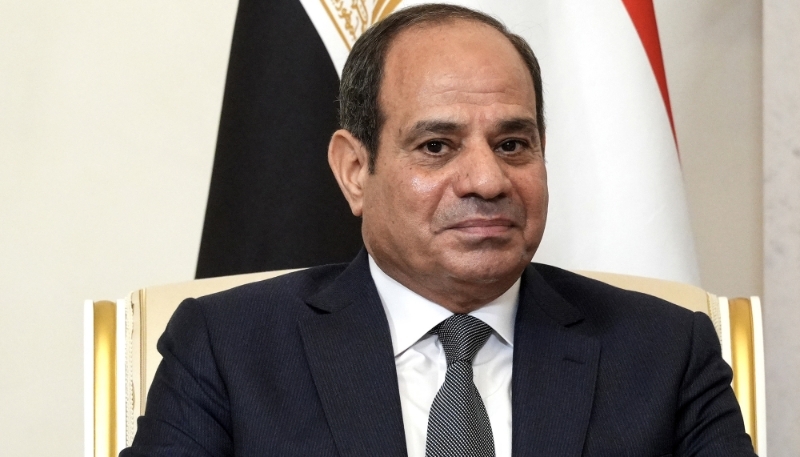 Egyptian president Abdel Fattah al-Sisi.