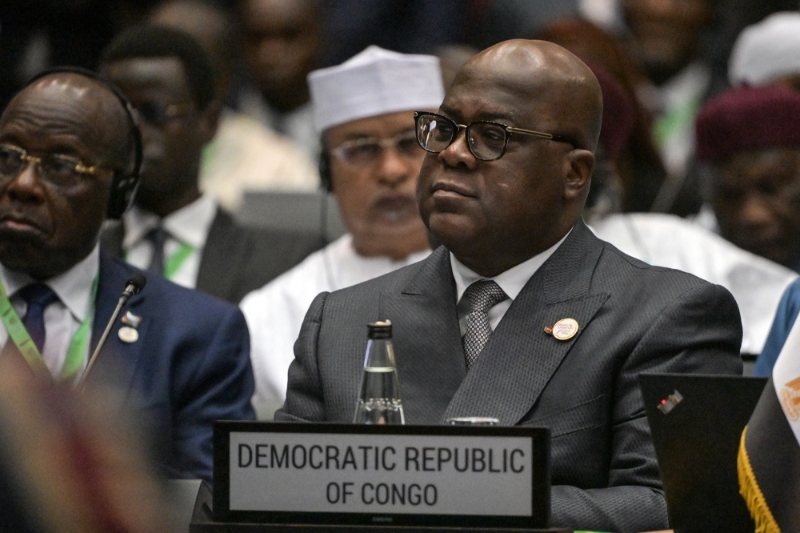 Félix Tshisekedi, at an African Union coordination meeting in Nairobi, 16 July 2023.