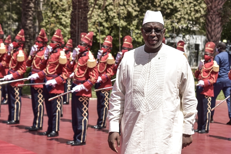 Senegalese president Macky Sall.