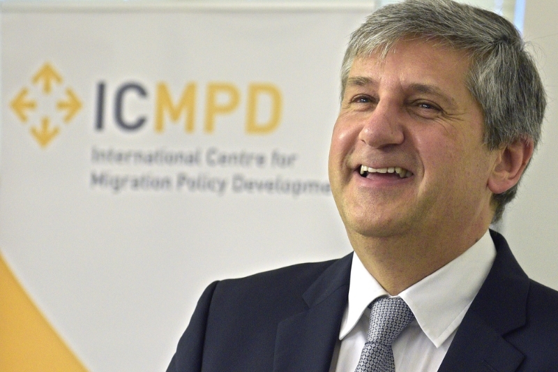The director general of the International Centre for Migration Policy Development (ICMPD) Michael Spindelegger.