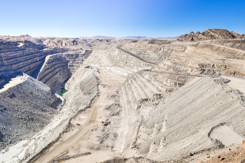 The Rössing uranium mine in Namibia.