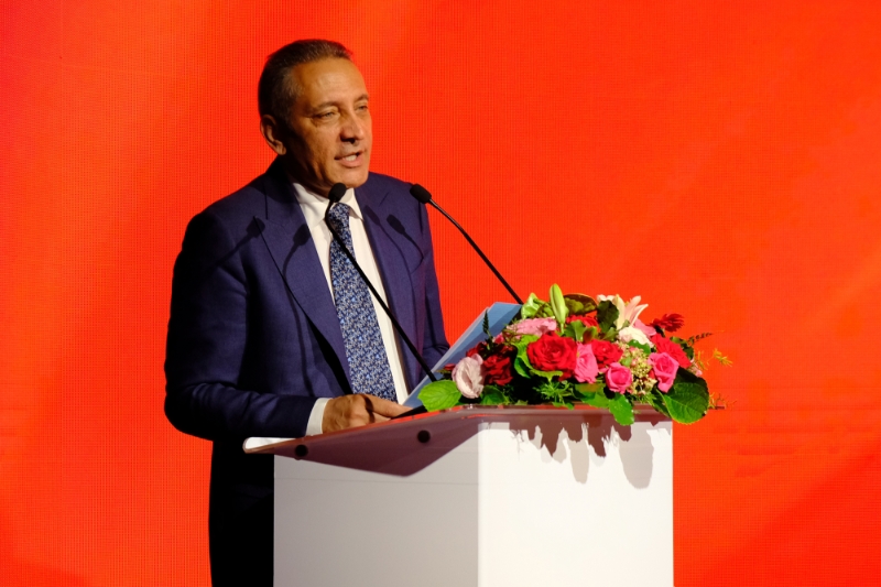 The Moroccan Minister of Trade and Industry Moulay Hafid Elalamy.