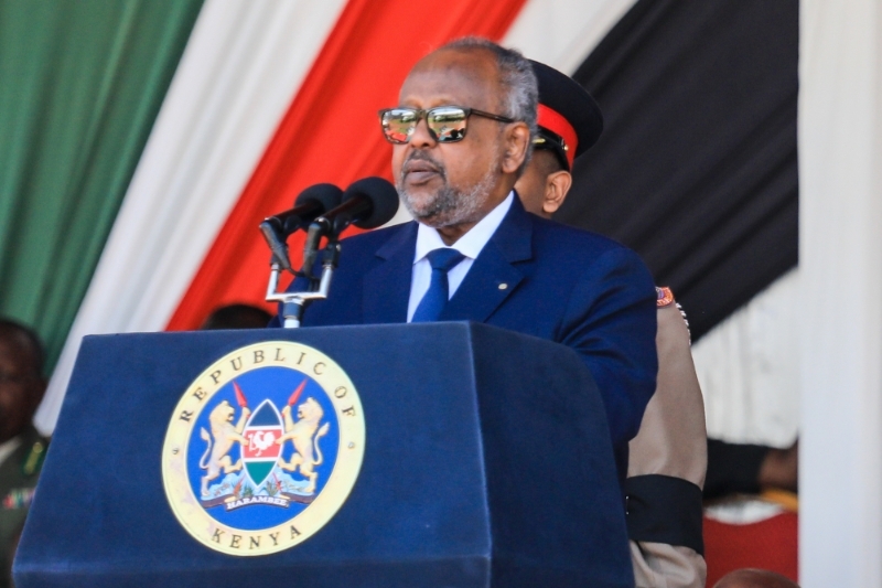 President of Djibouti Ismail Omar Guelleh.