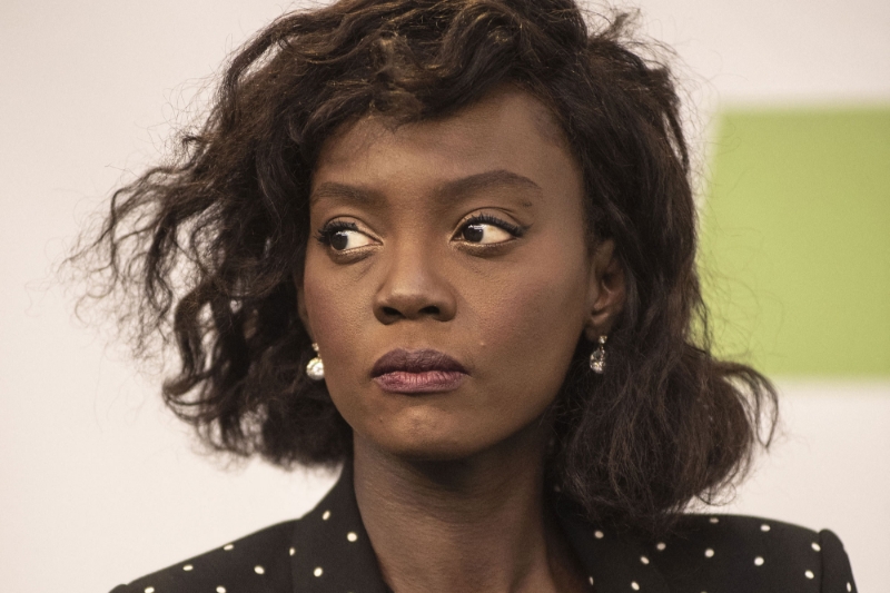 French former junior human rights minister Rama Yade.