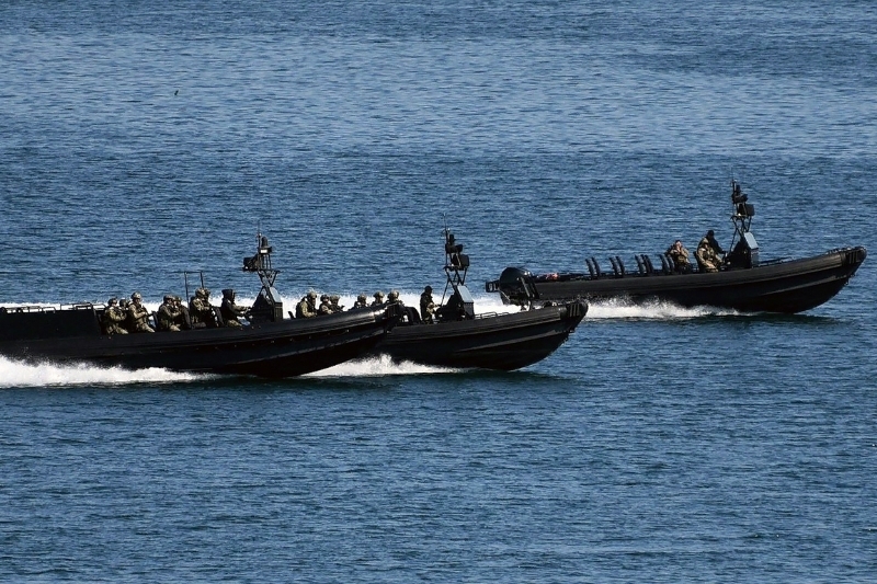 The Congolese navy has for several months been operating at least three Russian BK-10 assault boats.