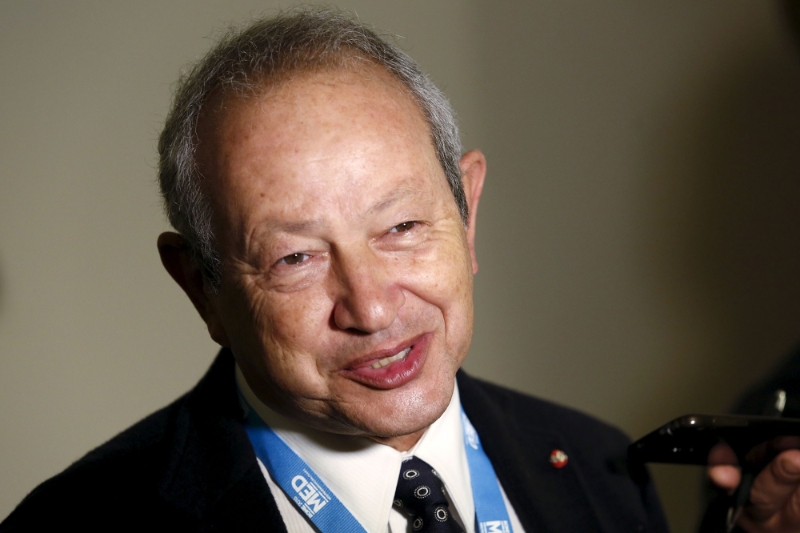 Egyptian businessman Naguib Sawiris.