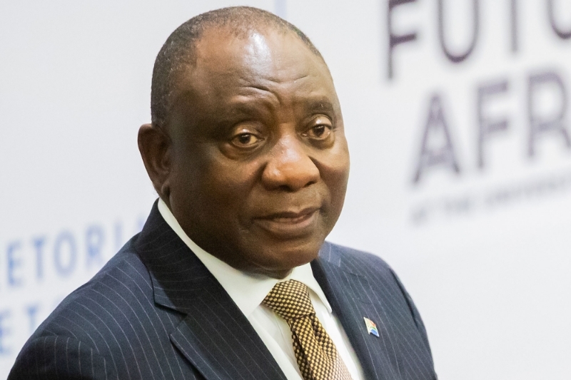 Cyril Ramaphosa, President of South Africa.