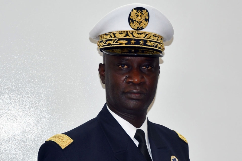 Rear Admiral Oumar Wade.