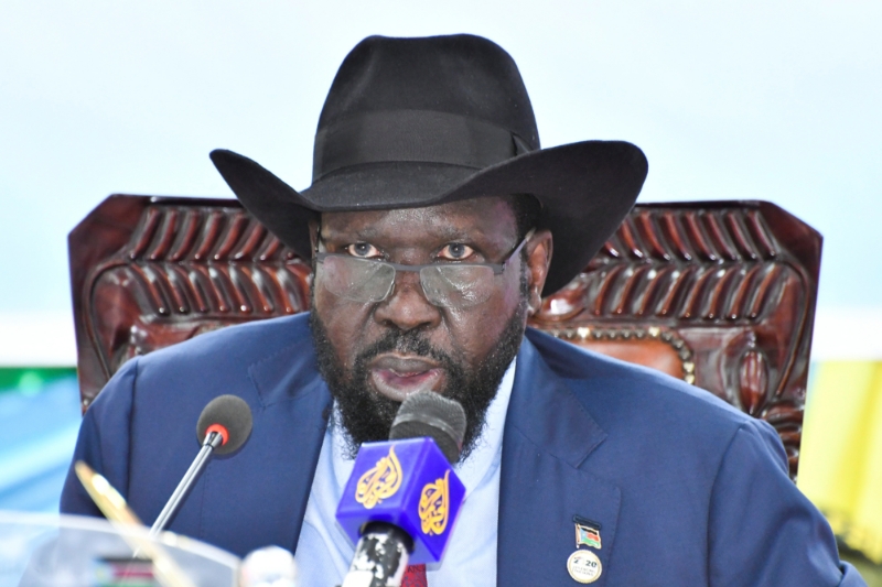 South Sudanese President Salva Kiir.