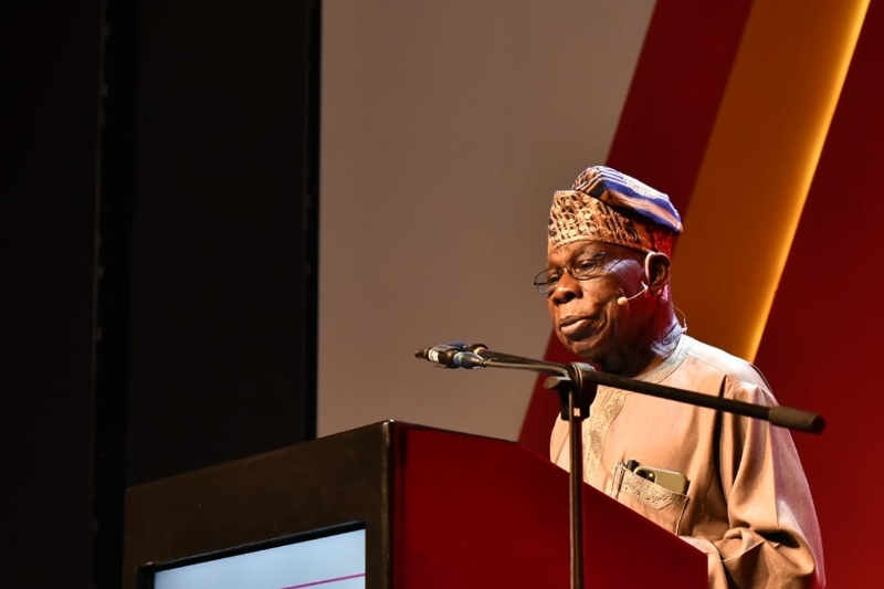 The African Union's special envoy for the Horn of Africa, former Nigerian President Olusegun Obasanjo.