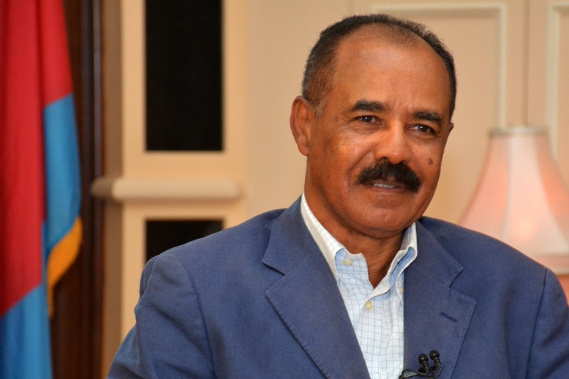Eritrean president Isaias Afwerki.