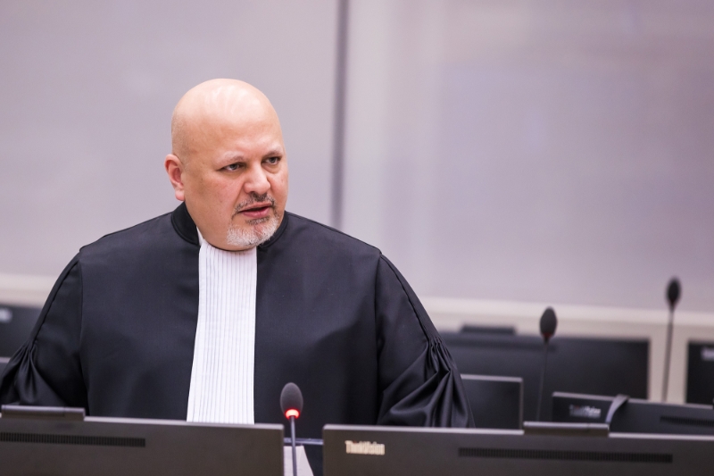 International Criminal Court prosecutor Karim Khan.