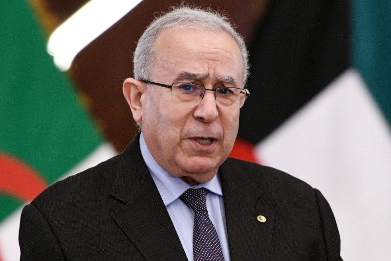 Algerian foreign minister Ramtane Lamamra.
