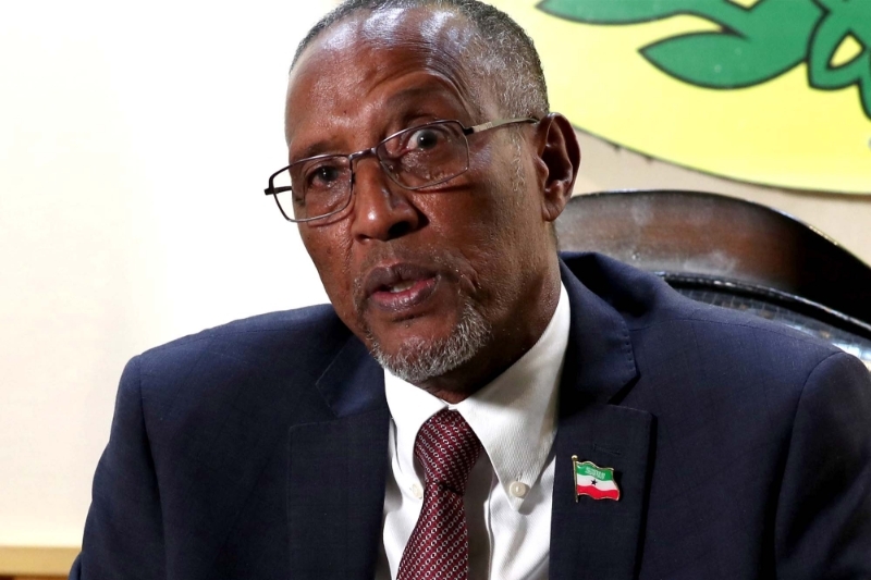 Somaliland president Muse Bihi Abdi.