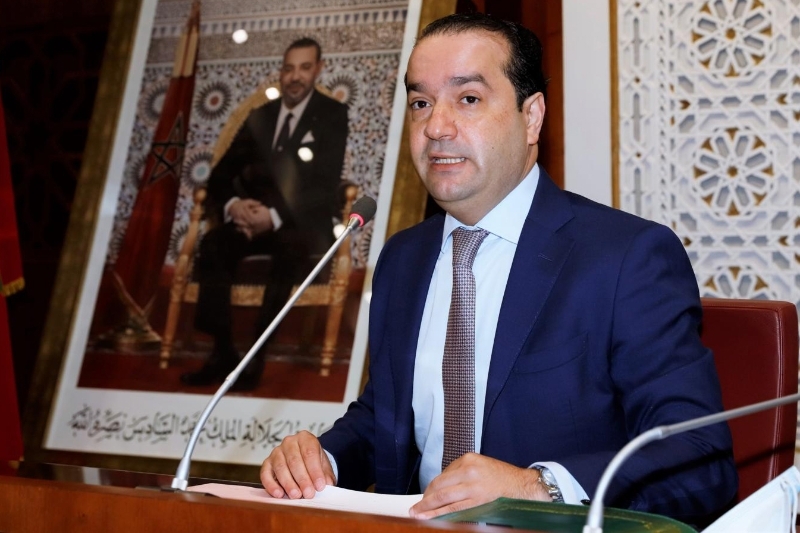 Mohamed Chaouki, RNI MP for Boulemane, 15 February 2022.