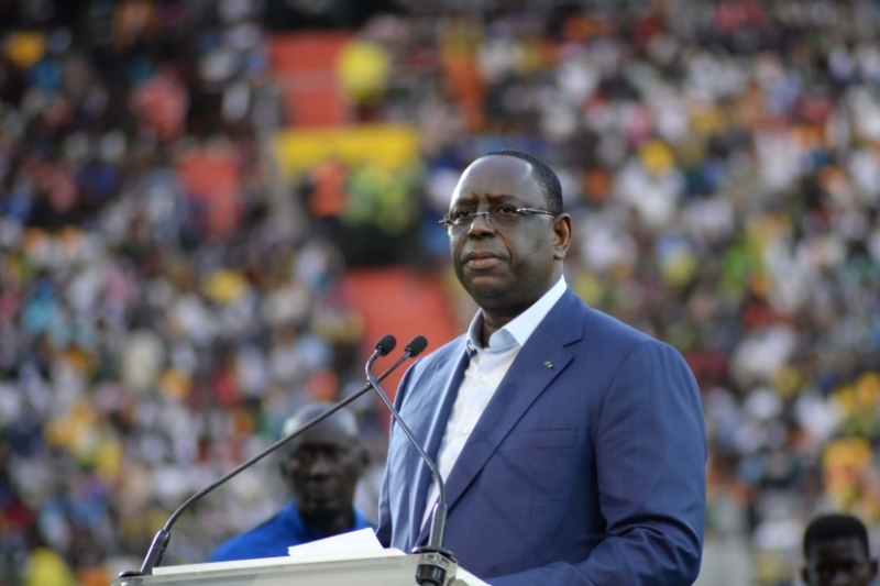 Senegalese President Macky Sall.