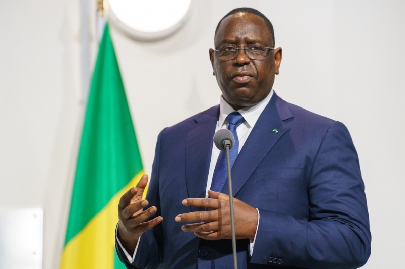Senegalese president Macky Sall.