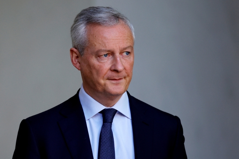 French minister for economy Bruno Le Maire in Paris, on 26 october 2022.